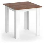 Vicco Esstisch, Walnuss, Holzwerkstoff, Quadratisch, 80x76.6x80 cm, Esszimmer,