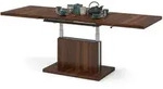 designimpex Couchtisch, Nussbaum, Holzwerkstoff, 120x56x80 cm, Wohnzimmer,