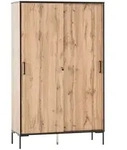 Mid.you Aktenschrank, Eiche, Holzwerkstoff, 6 F&auml;cher, 100.1x163.8x41 cm,