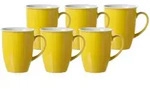 Ritzenhoff Breker Kaffeebecher, Gelb, Keramik, Kaffee & Tee, Tassen,...