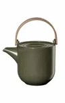 ASA Teekanne Coppa Nori, Olivgr&uuml;n, Holz, Keramik, Uni, 1000 ml, 12.6x14.5x17.5 cm,