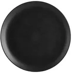 Seltmann Weiden Speiseteller Liberty velvet black, Schwarz, Keramik, rund, Essen &