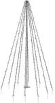 ECD-Germany Fahnenmast, Schwarz, Kunststoff, 800 cm, Lampen & Leuchten,