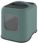 Rosti Katzentoilette Biala, Mintgr&uuml;n, Kunststoff, rechteckig, 39.5x44.3x51 cm,