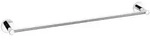 Tesa Handtuchstange Exxcellent, Chrom, Metall, rund, 63x5x9 cm, Montage ohne Bohren,