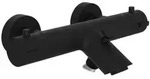 Sch&uuml;tte Badewannenarmatur London, Schwarz, Metall, 27.5x5.5x16.2 cm,