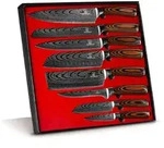 K&uuml;chenkompane Messer-Set, Braun, Holz, Metall, Kochen, K&uuml;chenmesser, Messersets