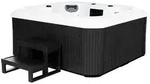 Home Deluxe Outdoor, Anthrazit, Kunststoff, 160x79x180 cm, Freizeit, Pools und