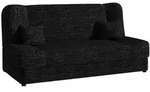 Schlafsofa, Anthrazit, Textil, 3-Sitzer, Rechteckig, 195x86x87 cm, Wohnzimmer,...