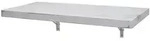MCW Wandtisch, Wei&szlig;, Holz, Paulownia, 120x20x60 cm, Esszimmer, Tische