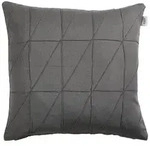 Sch&ouml;ner Wohnen Kissenh&uuml;lle SW-Across, Anthrazit, Textil, Uni, 45x45 cm, hochwertige