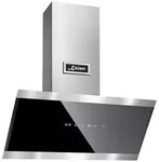 Kaiser K&uuml;chenger&auml;te Dunstabzugshaube, Schwarz, Glas, Metall, 80x75.5x37.5 cm,
