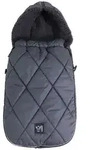 Kaiserbaby Kinderwagen-Fusssack, Dunkelgrau, Textil, 46x10x105 cm, unisex, Baby...