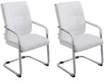 CLP Schwingstuhl, Wei&szlig;, Metall, 58x102x65 cm, Esszimmer, St&uuml;hle, Esszimmerst&uuml;hle,