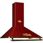 Kaiser K&uuml;chenger&auml;te Wandhaube, Bordeaux, Metall, 90x86.5x48 cm, K&uuml;chen,
