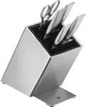 WMF Messerblock Grand Gourmet, Edelstahl, Metall, 6-teilig, Kochen, K&uuml;chenmesser,