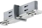 Paulmann Schienensystem-Stromtrenner URail, Chrom, Metall, 7x1.8x1.8 cm, Lampen &