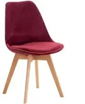CLP Stuhl, Bordeaux, Holz, 49x83x50 cm, Esszimmer, St&uuml;hle, Esszimmerst&uuml;hle,