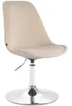 CLP Esszimmerstuhl, Creme, Metall, 48x76x57 cm, Esszimmer, St&uuml;hle, Esszimmerst&uuml;hle,