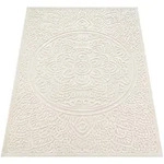 Paco Home Outdoorteppich, Creme, Textil, Rechteckig, 200x290 cm, strapazierf&auml;hig,
