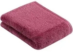 Vossen Duschtuch Vegan Life, Rosa, Textil, Uni, 67x140 cm, Made in Austria,