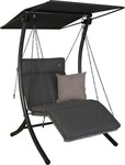 Boxxx HOLLYWOODSCHAUKEL Grau, Beige 100x160x145 cm