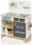 MUSTERKIND KINDERWERKBANK Natur, Wei&szlig; 42x90x66 cm