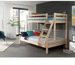 Vipack Etagenbett, Kiefer, Natur, Holz, Kiefer, massiv, H&ouml;he ca. 20 cm,