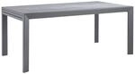Ambia Garden Gartentisch, Anthrazit, Dunkelgrau, Metall, Glas, rechteckig, eckig,