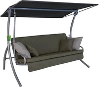 Boxxx HOLLYWOODSCHAUKEL Grau, Olivgr&uuml;n 210x160x145 cm