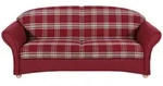 Max Winzer 3-Sitzer-Sofa, Rot, Holz, Buche, 202x85x81 cm, Goldenes M, Made in...
