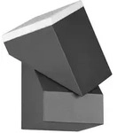 Trio Leuchten Aussenwandleuchte Avon, Anthrazit, Metall, Kunststoff, 9x16 cm,