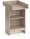Vicco Wickelkommode, Sonoma Eiche, Holzwerkstoff, 2 F&auml;cher, Rechteckig, 60x103x88