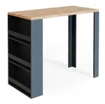 Vicco Bartisch, Eiche, Holzwerkstoff, 3 F&auml;cher, Rechteckig,Rechteckig, 57x106x117