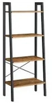 Boxxx Regal, Braun, Schwarz, Holzwerkstoff, Vintage, 4 F&auml;cher, 56x137.5x34 cm,...