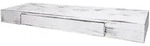 MCW Wandregal, Wei&szlig;, Holz, 80x8x25 cm, Wohnzimmer, Regale, Wandregale