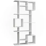Vicco Raumteiler, Wei&szlig;, Holzwerkstoff, 9 F&auml;cher, Rechteckig, 92x187.7x29 cm,