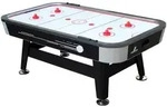 Airhockeytisch Super Scoop, Schwarz, Holz, 122x81x213 cm, EN 71, Freizeit, Sport &