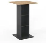 Vicco Bartisch, Anthrazit, Holzwerkstoff, 4-Sitzer, 3 F&auml;cher,