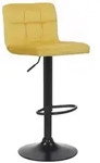 CLP Barhocker, Gelb, Metall, 40x85x40 cm, Esszimmer, Barm&ouml;bel, Barhocker