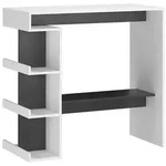 Vicco Bartisch, Wei&szlig;, Holzwerkstoff, 4 F&auml;cher, Rechteckig,Rechteckig, 108x103x50