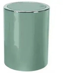 Kleine Wolke Kosmetikeimer Clap, Gr&uuml;n, Kunststoff, 5 L, 24.5 cm, Badaccessoires,