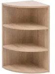 Mid.you Eckregal, Eiche, Holzwerkstoff, 2 F&auml;cher, 30x60x30 cm, h&auml;ngend, Wohnzimmer,