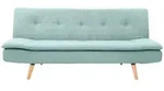 Miliboo Schlafsofa, Salbeigr&uuml;n, Textil, 86x81.5x182 cm, Wohnzimmer, Sofas &...