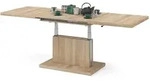 designimpex Couchtisch, Sonoma Eiche, Holzwerkstoff, 120x56x80 cm, Wohnzimmer,
