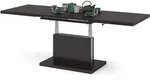 designimpex Couchtisch, Wenge, Holzwerkstoff, 120x56x80 cm, Wohnzimmer,