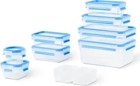 Emsa FRISCHHALTEDOSENSET Klar, Hellblau 16.4x21.0x22.0 cm