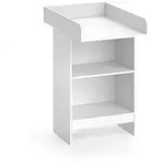 Vicco Wickelkommode, Wei&szlig;, Holzwerkstoff, 2 F&auml;cher, Rechteckig, 60x103x88 cm,