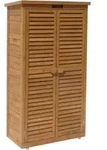 Habitat Garten Gartenschrank, Braun, Holz, 38x148x87 cm, Aufbewahrung & Schutzh&uuml;llen