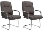 CLP Schwingstuhl, Dunkelgrau, Metall, 60x104x67 cm, Esszimmer, St&uuml;hle,